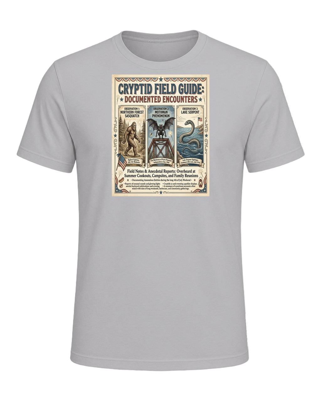 Cryptozoology Fan — Athletic Heather