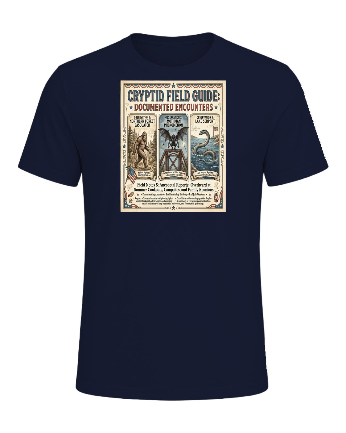 Cryptozoology Fan — Navy