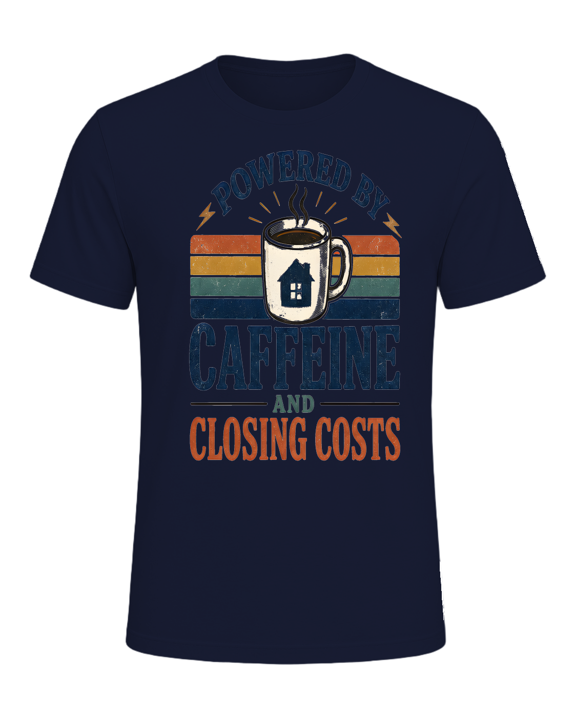POWERED BY CAFFEINE AND CLOSING COSTS — Navy