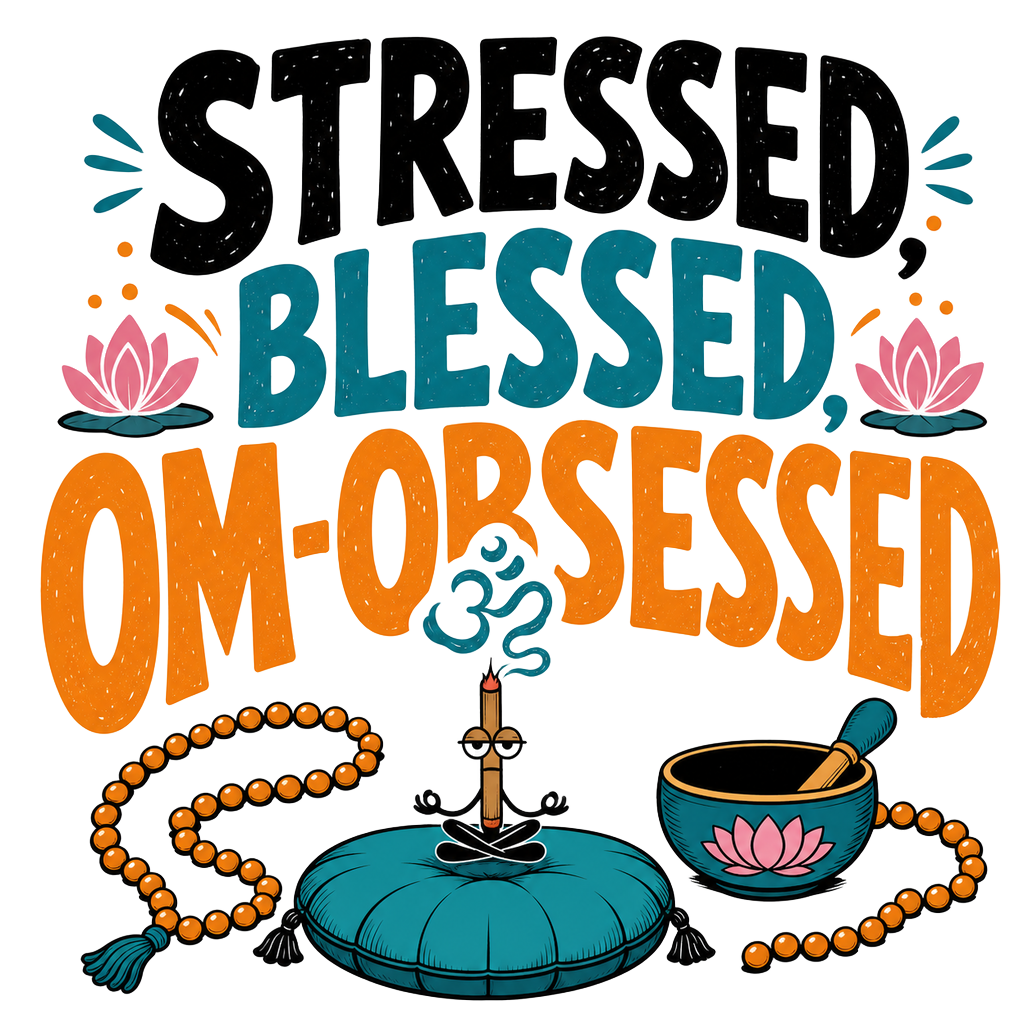STRESSED, BLESSED, OM-OBSESSED