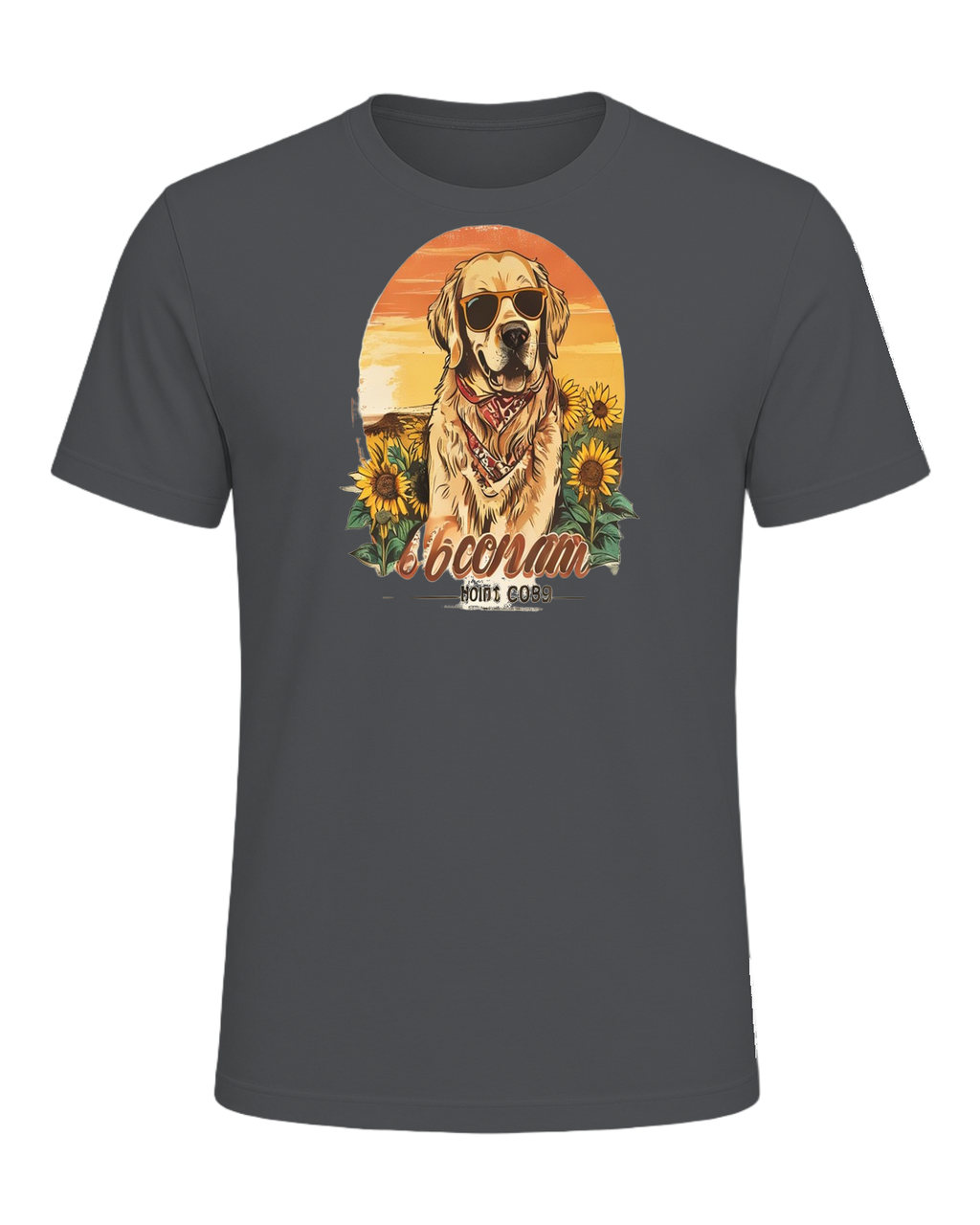 Golden Retriever Mom — Asphalt