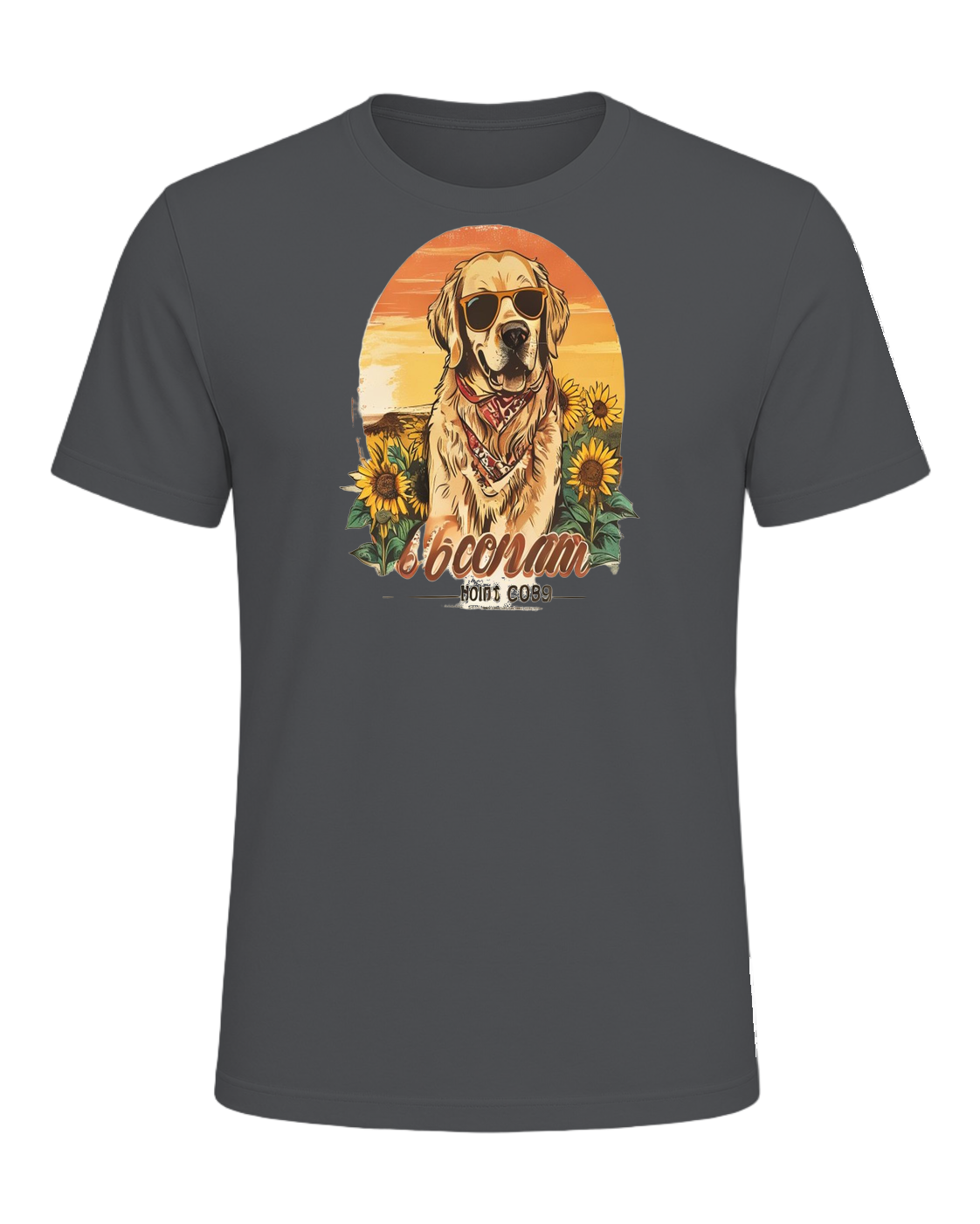 Golden Retriever Mom — Asphalt