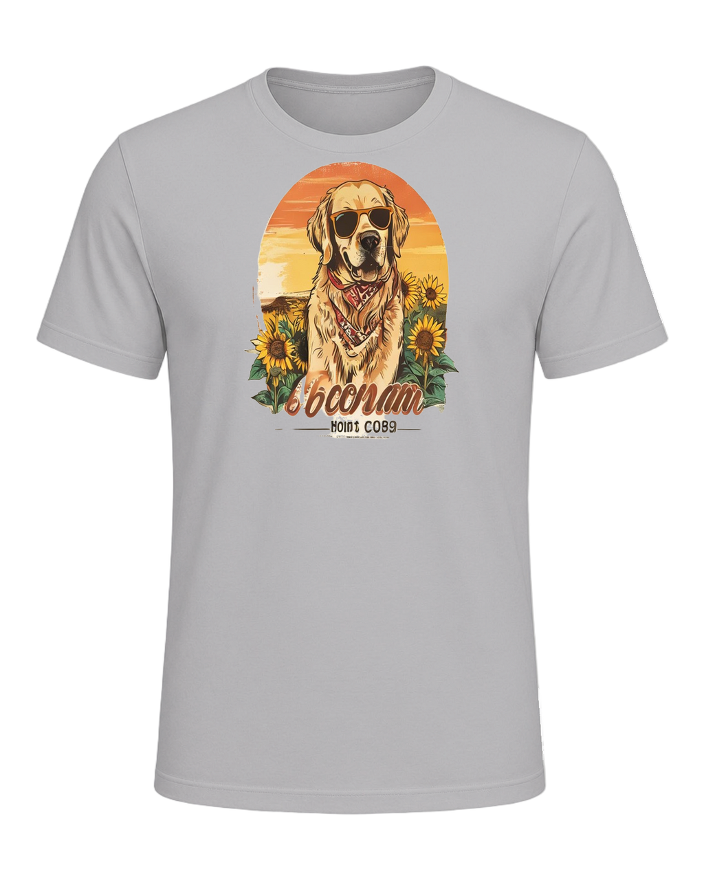 Golden Retriever Mom — Athletic Heather