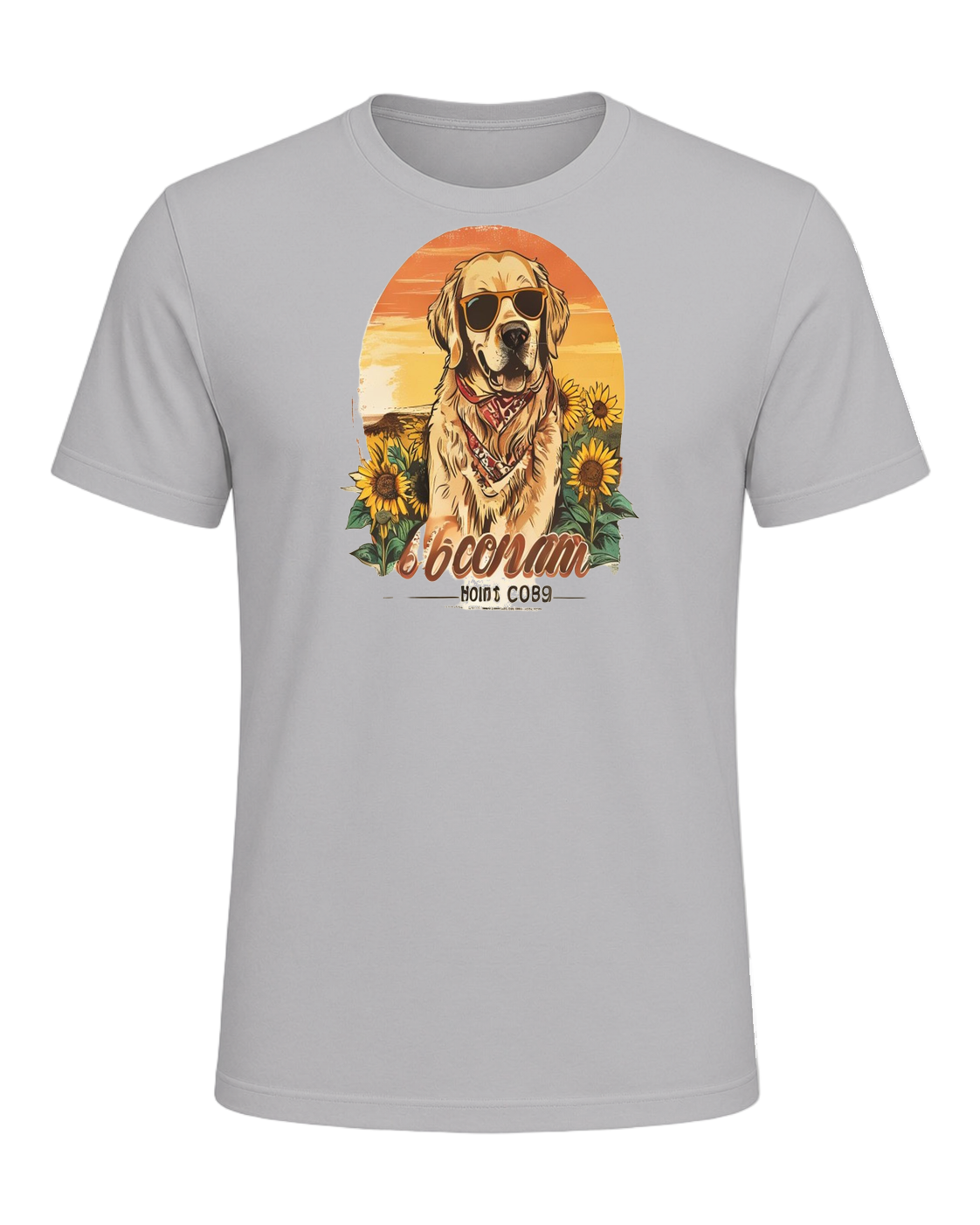 Golden Retriever Mom — Athletic Heather