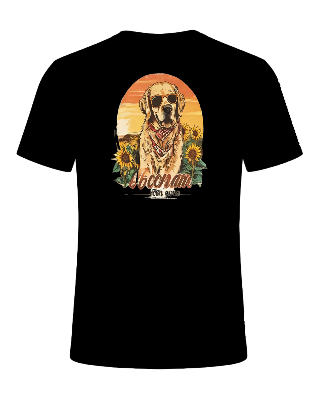Golden Retriever Mom — Black