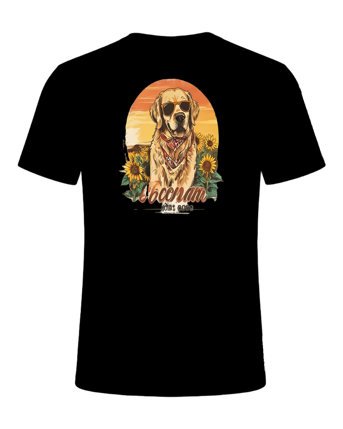 Golden Retriever Mom — Black