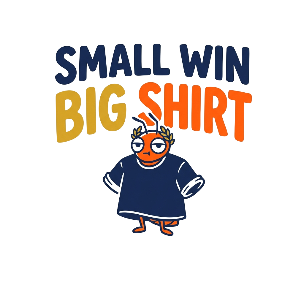 SMALL WIN BIG SHIRT