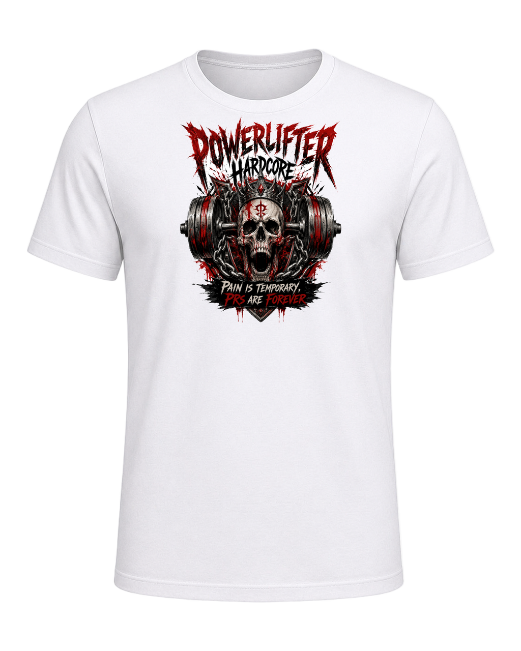 Powerlifter Hardcore — White
