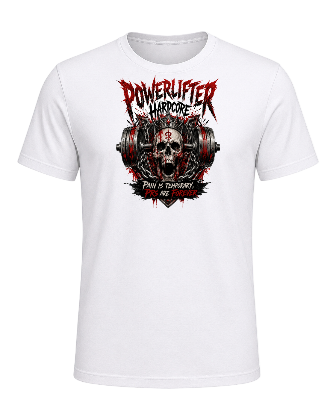 Powerlifter Hardcore — White
