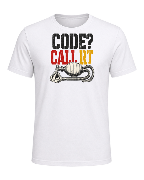 CODE? CALL RT. — White
