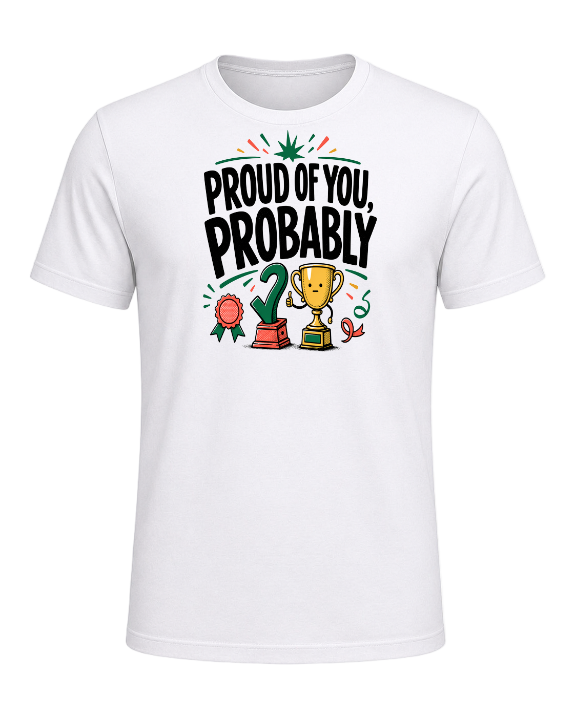 PROUD OF YOU, PROBABLY — White