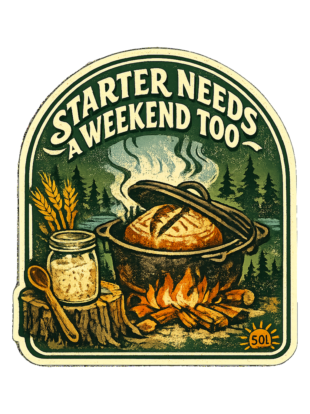 Starter Needs A Weekend Too Tee