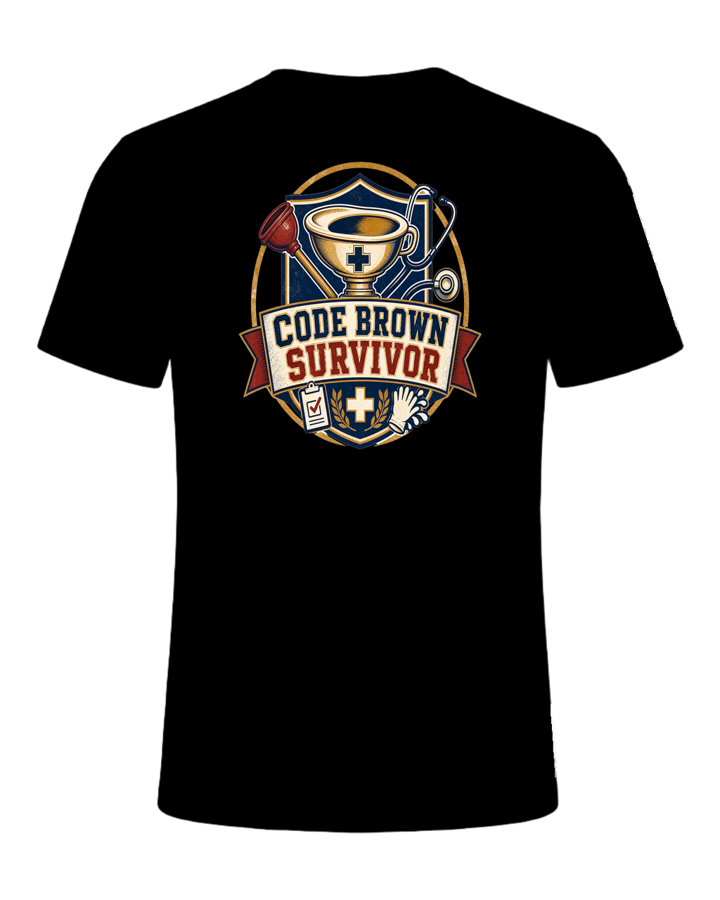 CODE BROWN SURVIVOR — Black