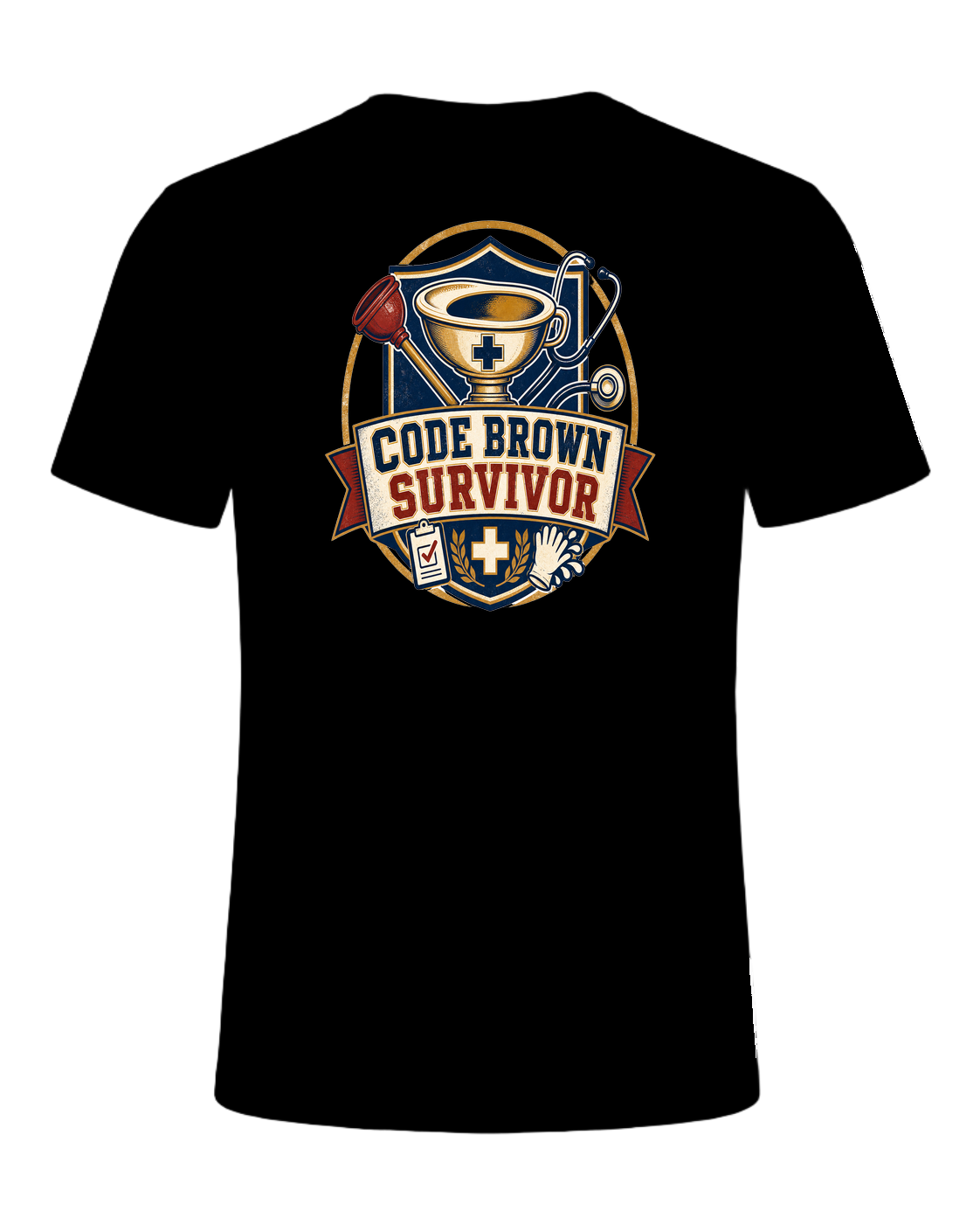 CODE BROWN SURVIVOR — Black