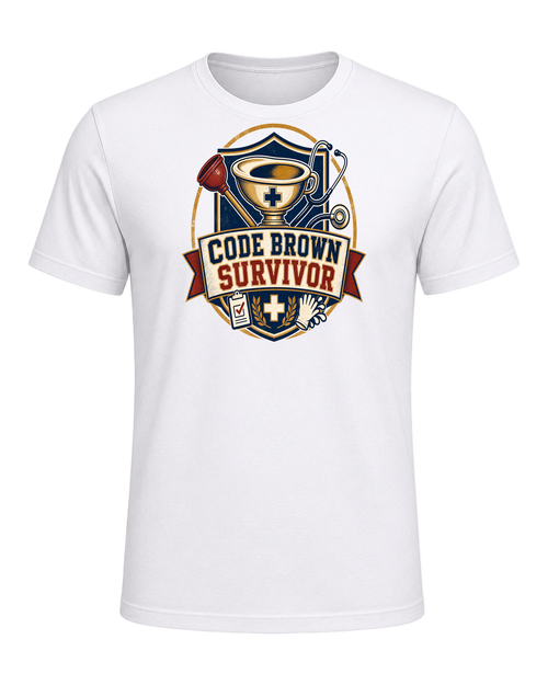 CODE BROWN SURVIVOR — White