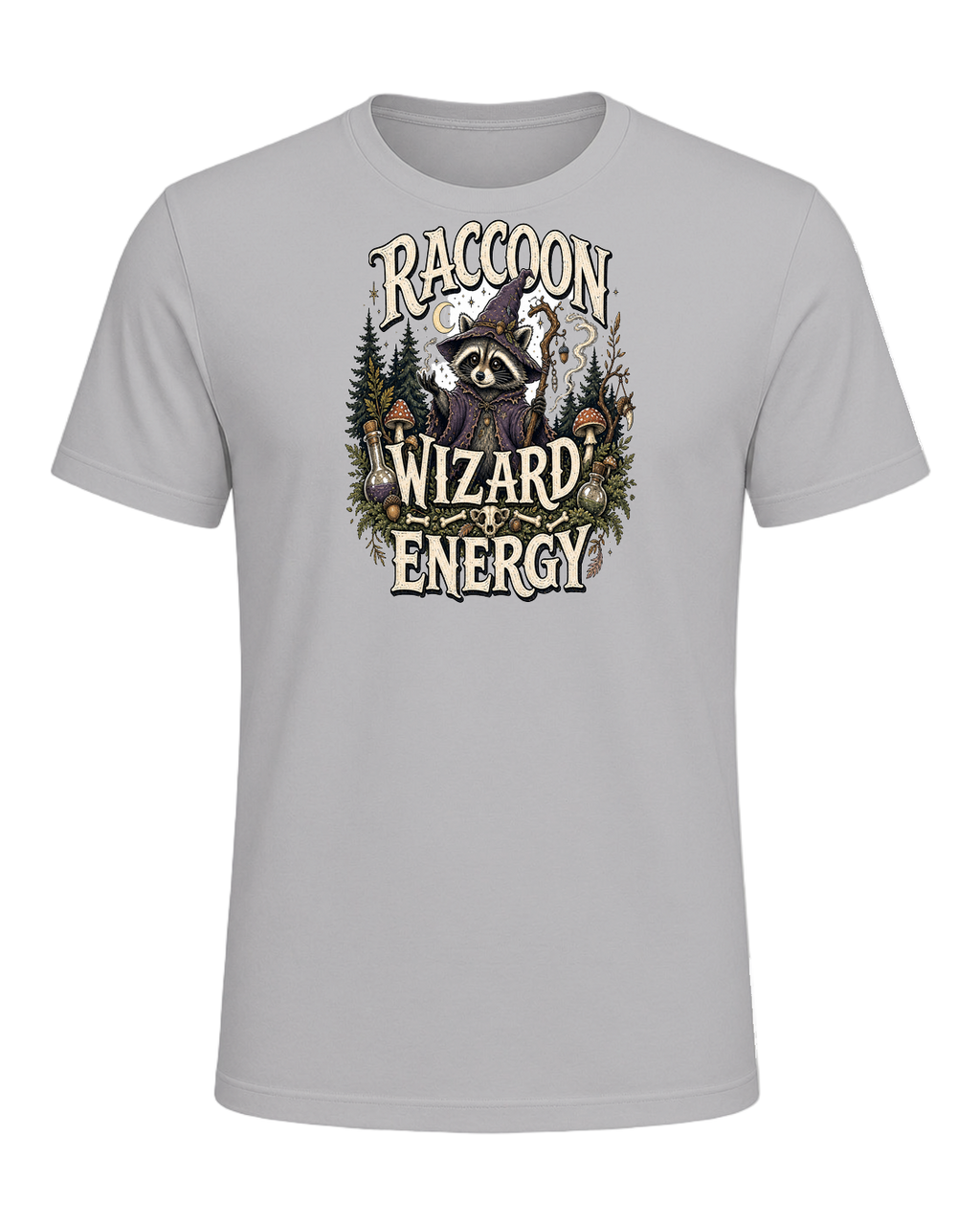 RACCOON WIZARD ENERGY — Athletic Heather