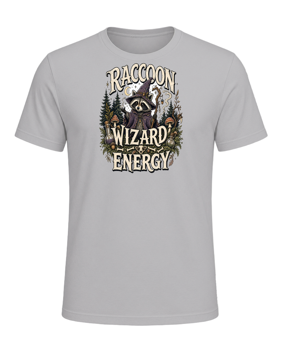 RACCOON WIZARD ENERGY — Athletic Heather