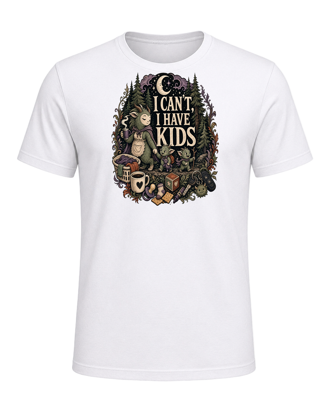 I CAN'T, I HAVE KIDS — White