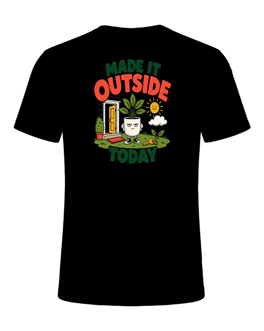 MADE IT OUTSIDE TODAY — Black