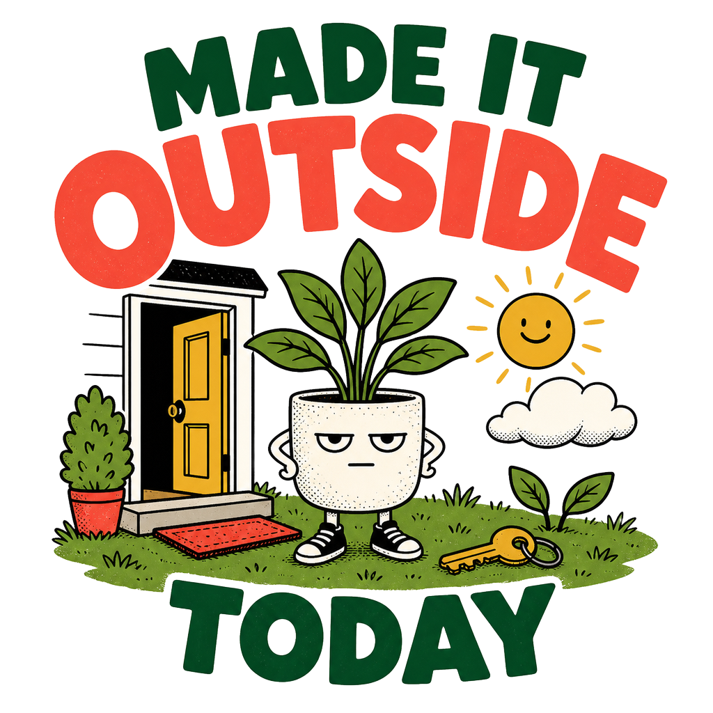 MADE IT OUTSIDE TODAY