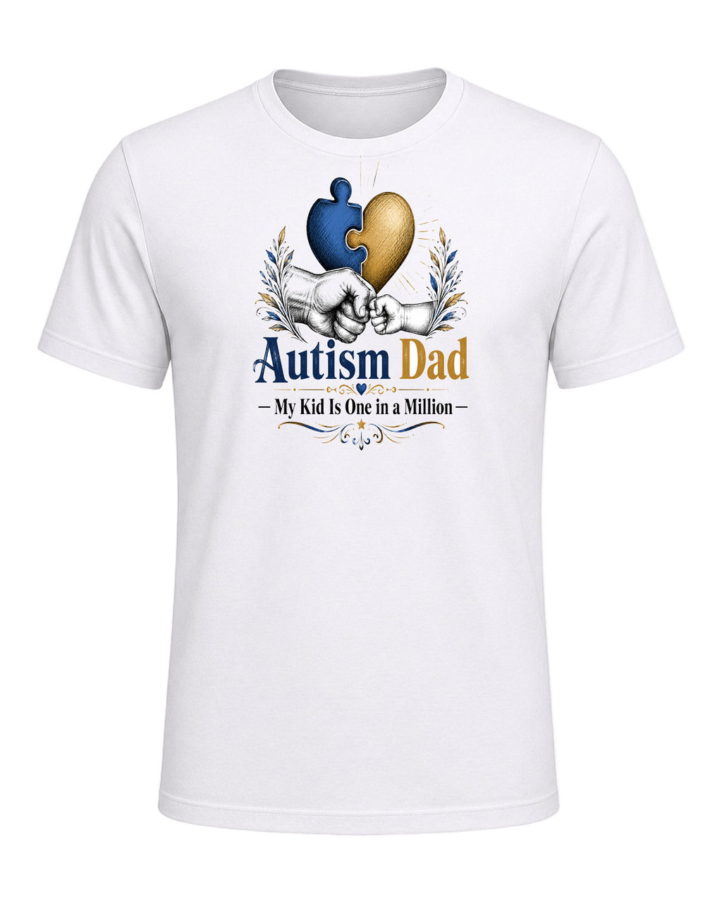 Autism Dad / Mom — White