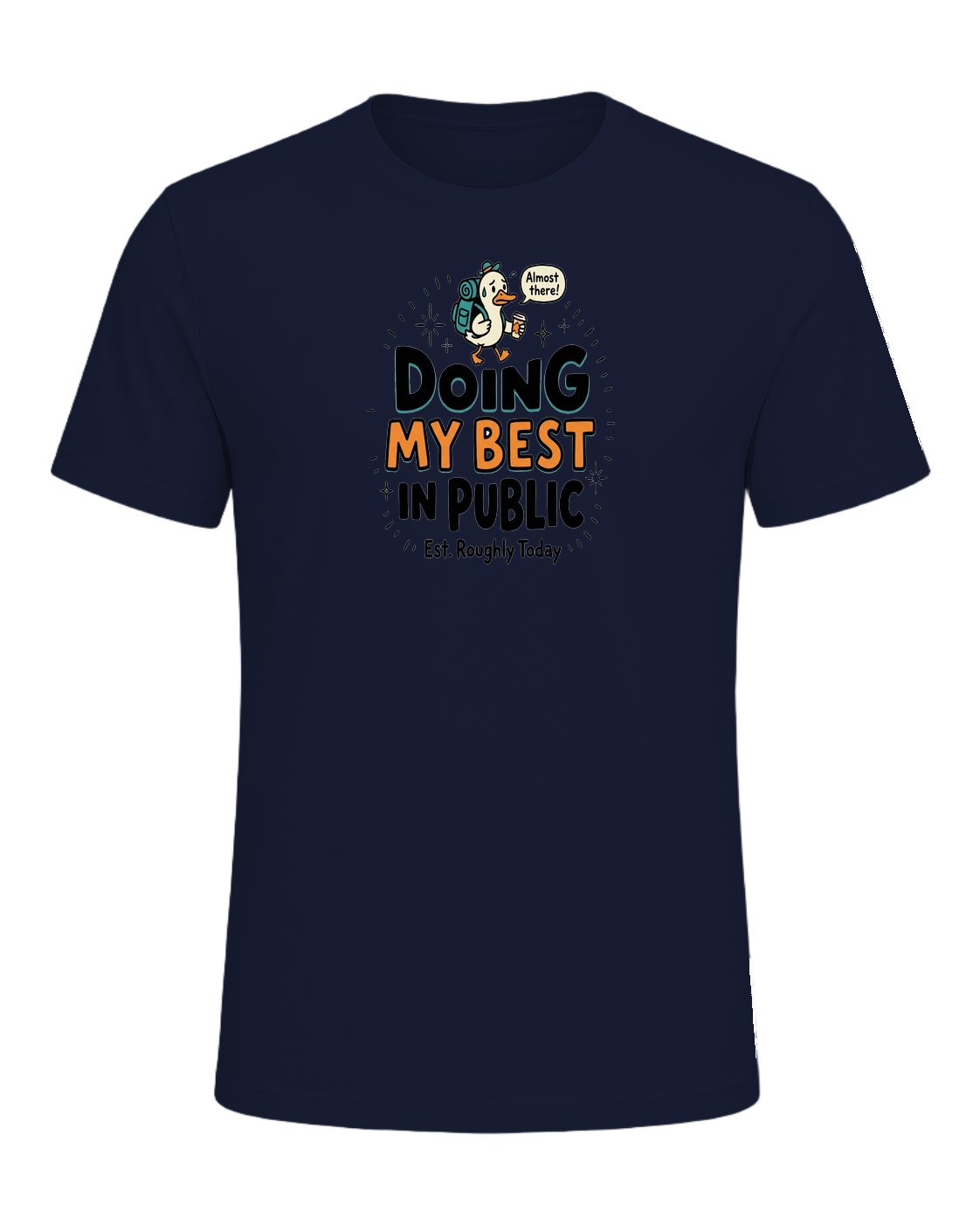 DOING MY BEST IN PUBLIC — Navy