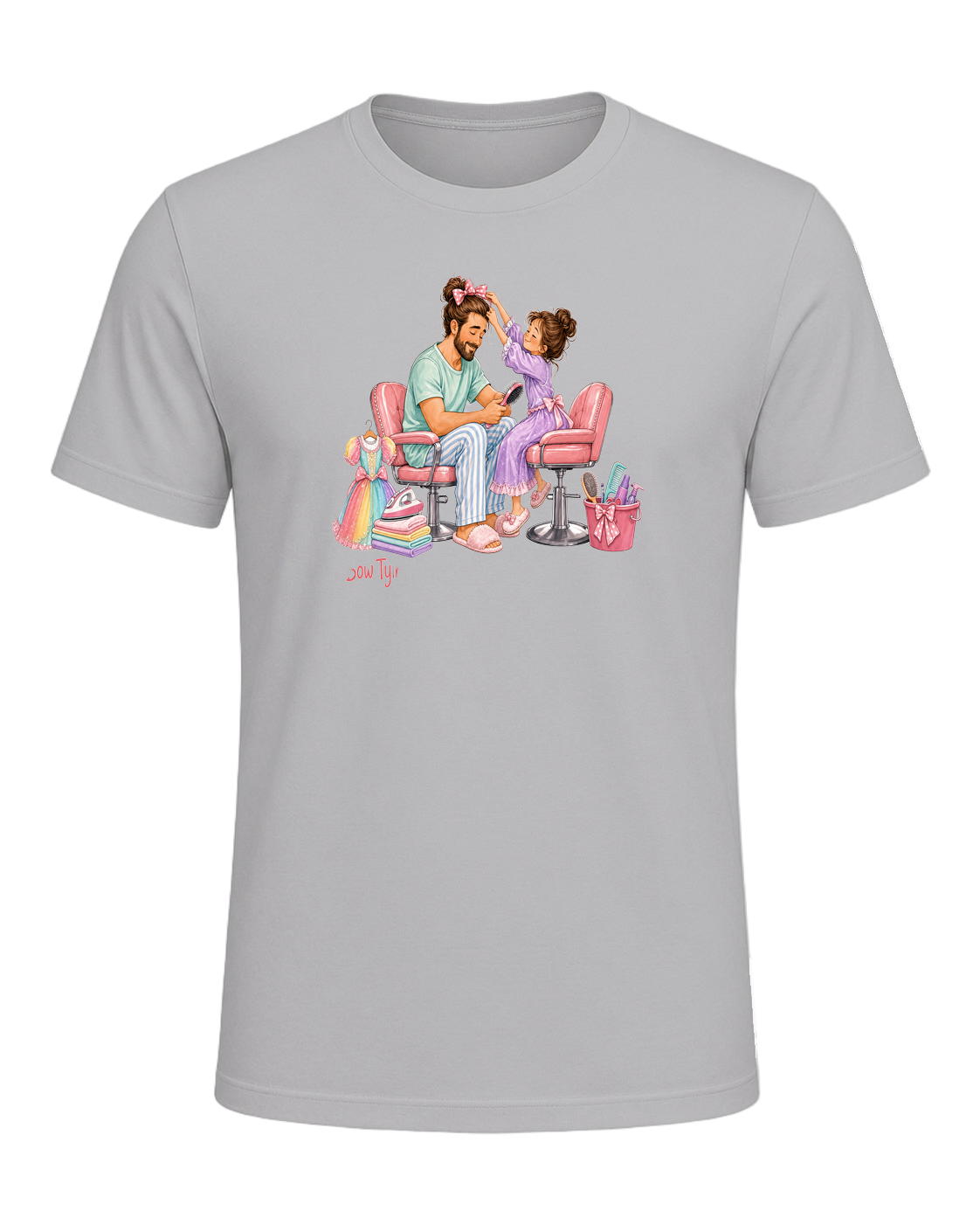 Girl Dad — Athletic Heather