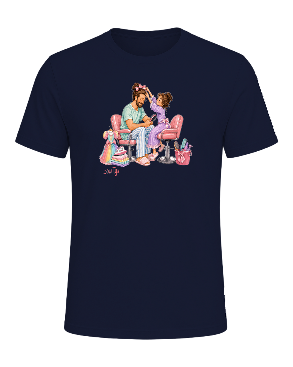 Girl Dad — Navy