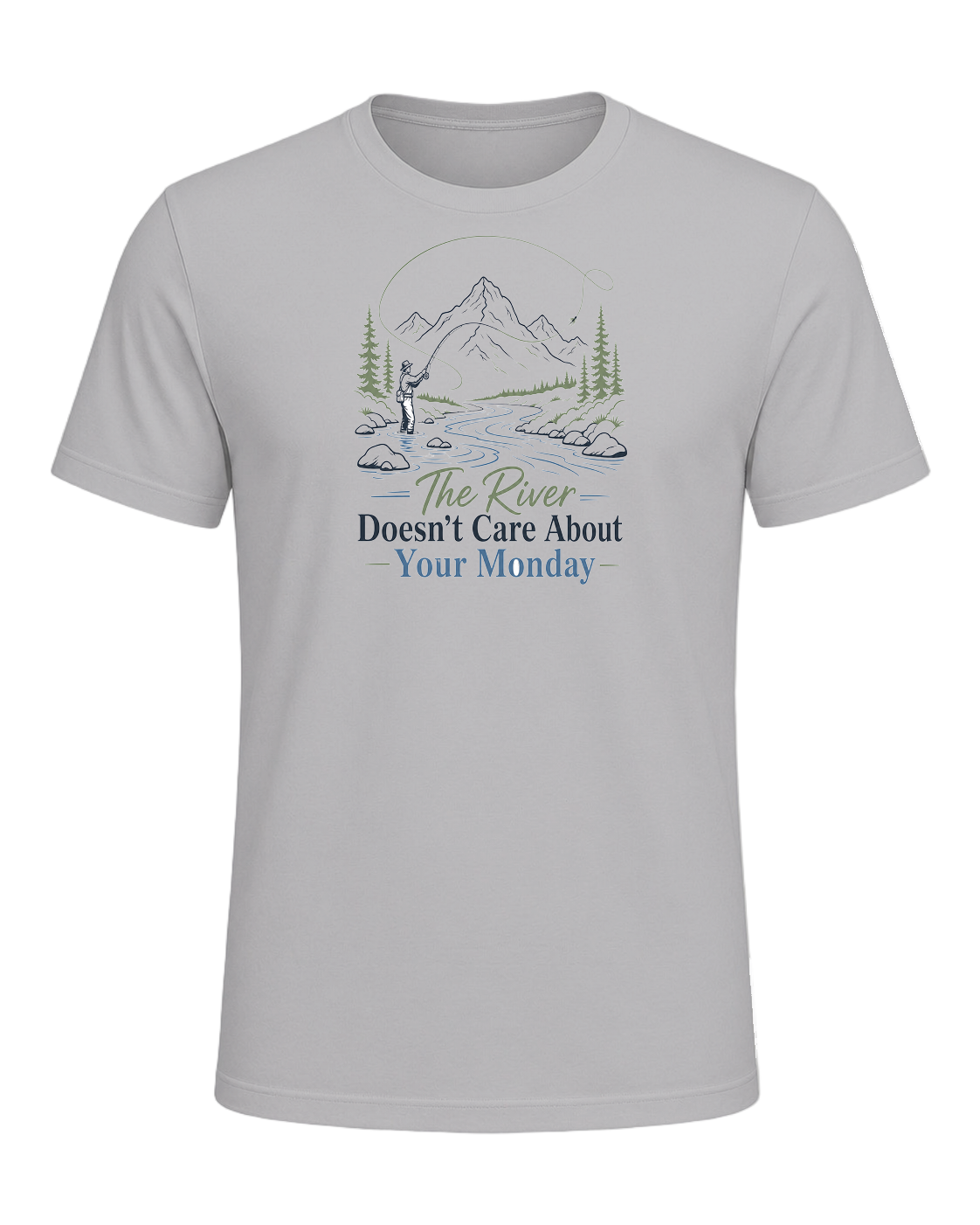 Fly Fishing — Athletic Heather