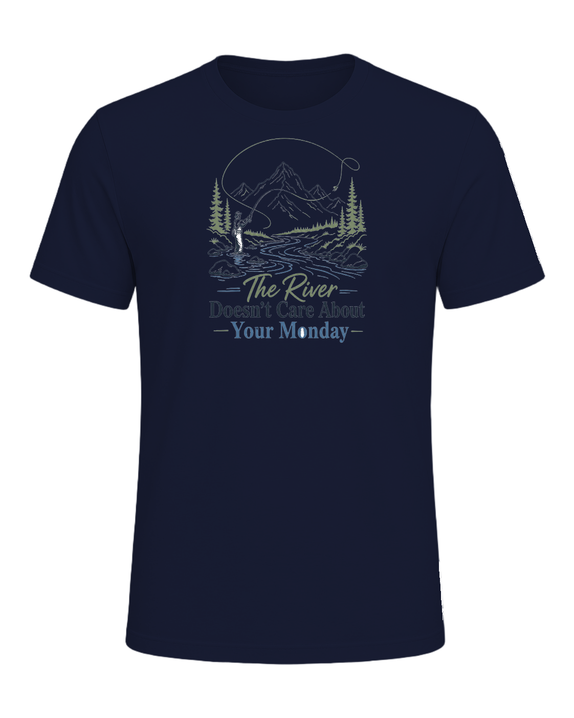 Fly Fishing — Navy