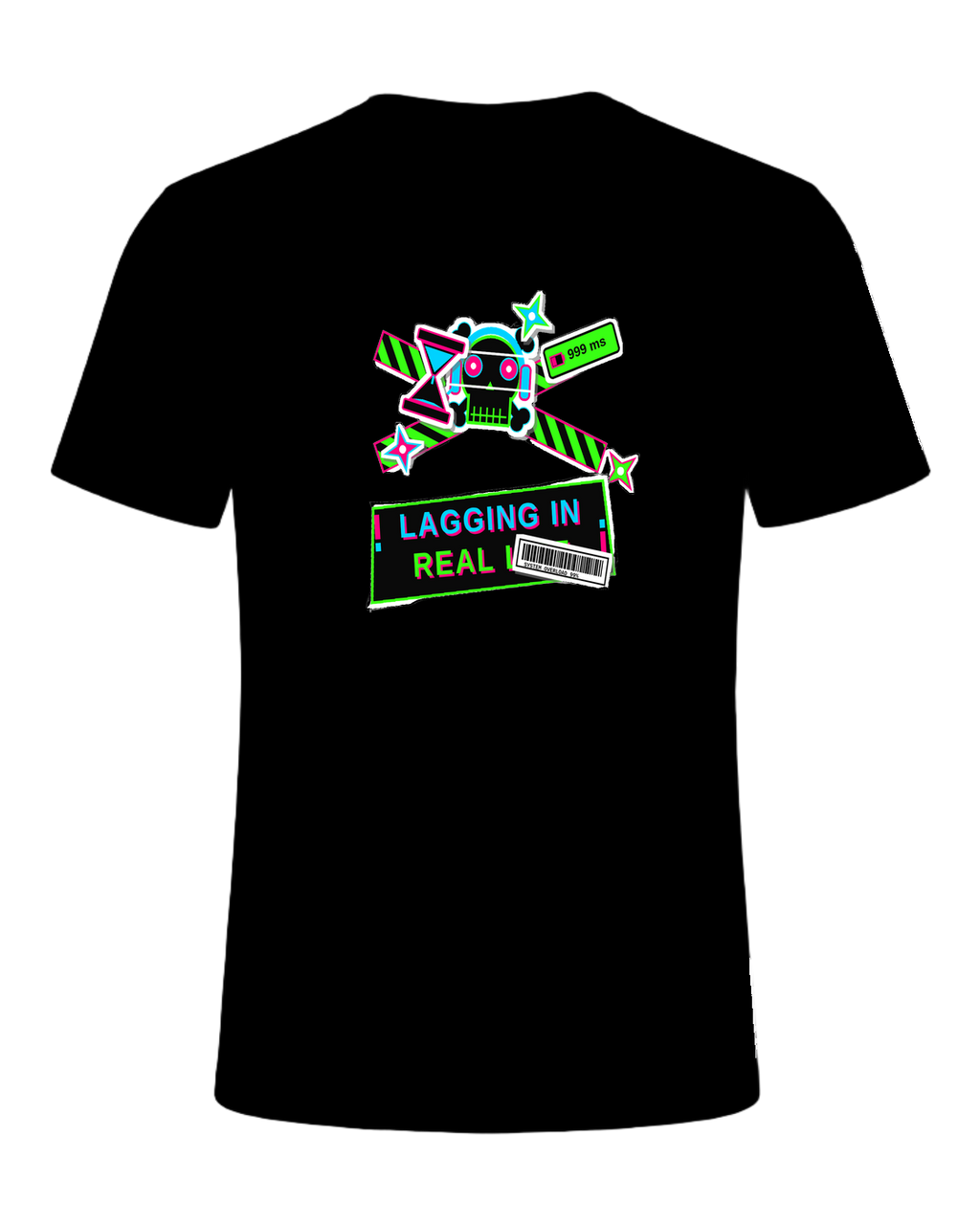 LAGGING IN REAL LIFE — Black
