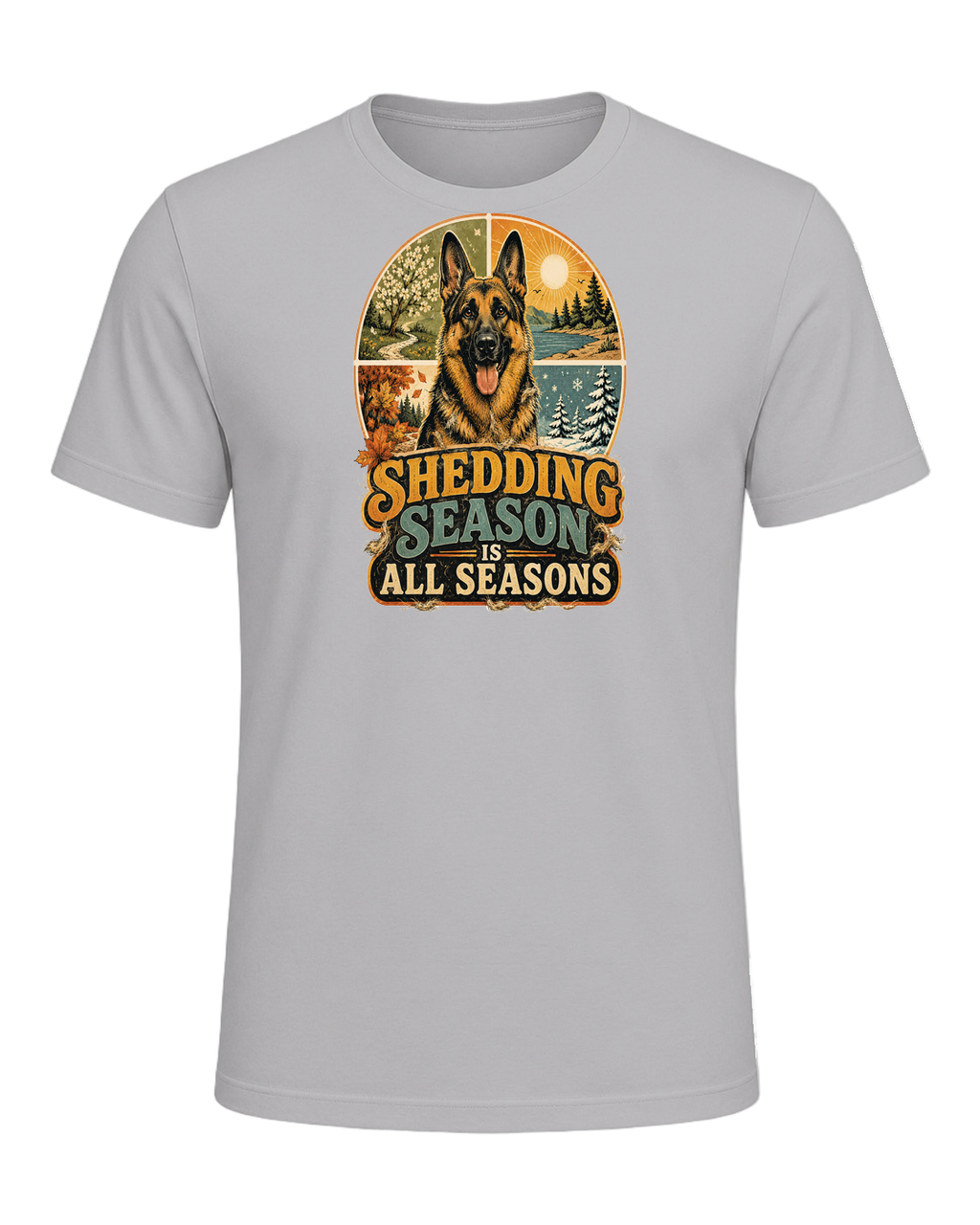 SHEDDING SEASON IS ALL SEASONS — Athletic Heather