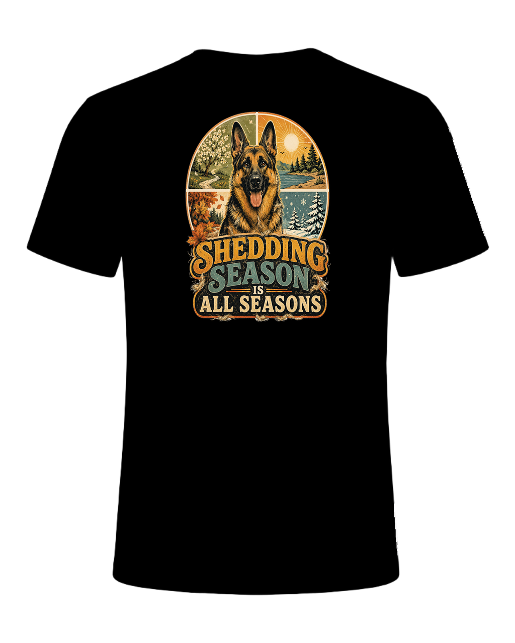 SHEDDING SEASON IS ALL SEASONS — Black