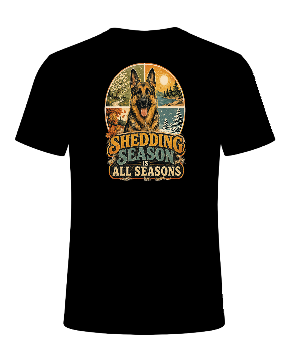 SHEDDING SEASON IS ALL SEASONS — Black