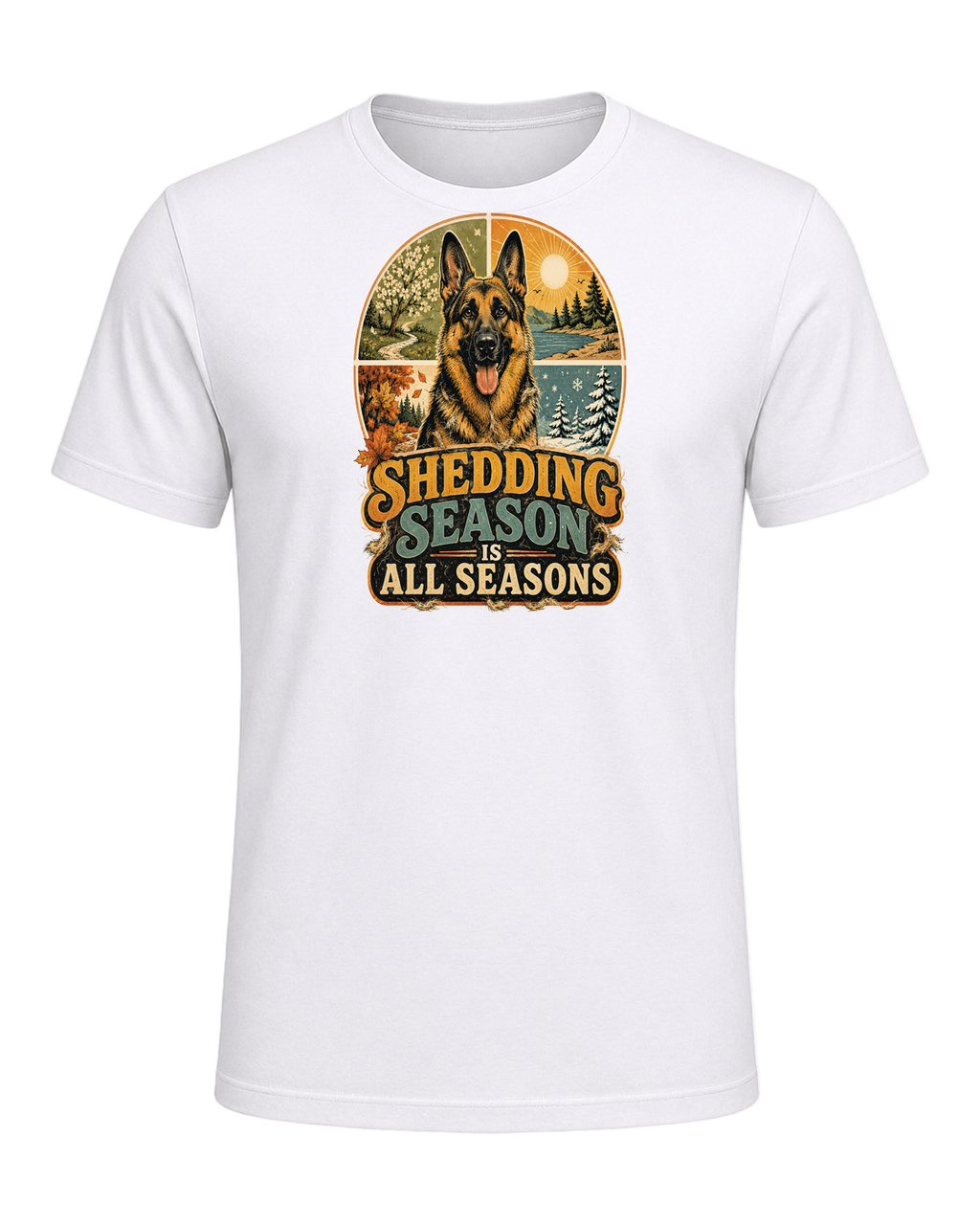 SHEDDING SEASON IS ALL SEASONS — White