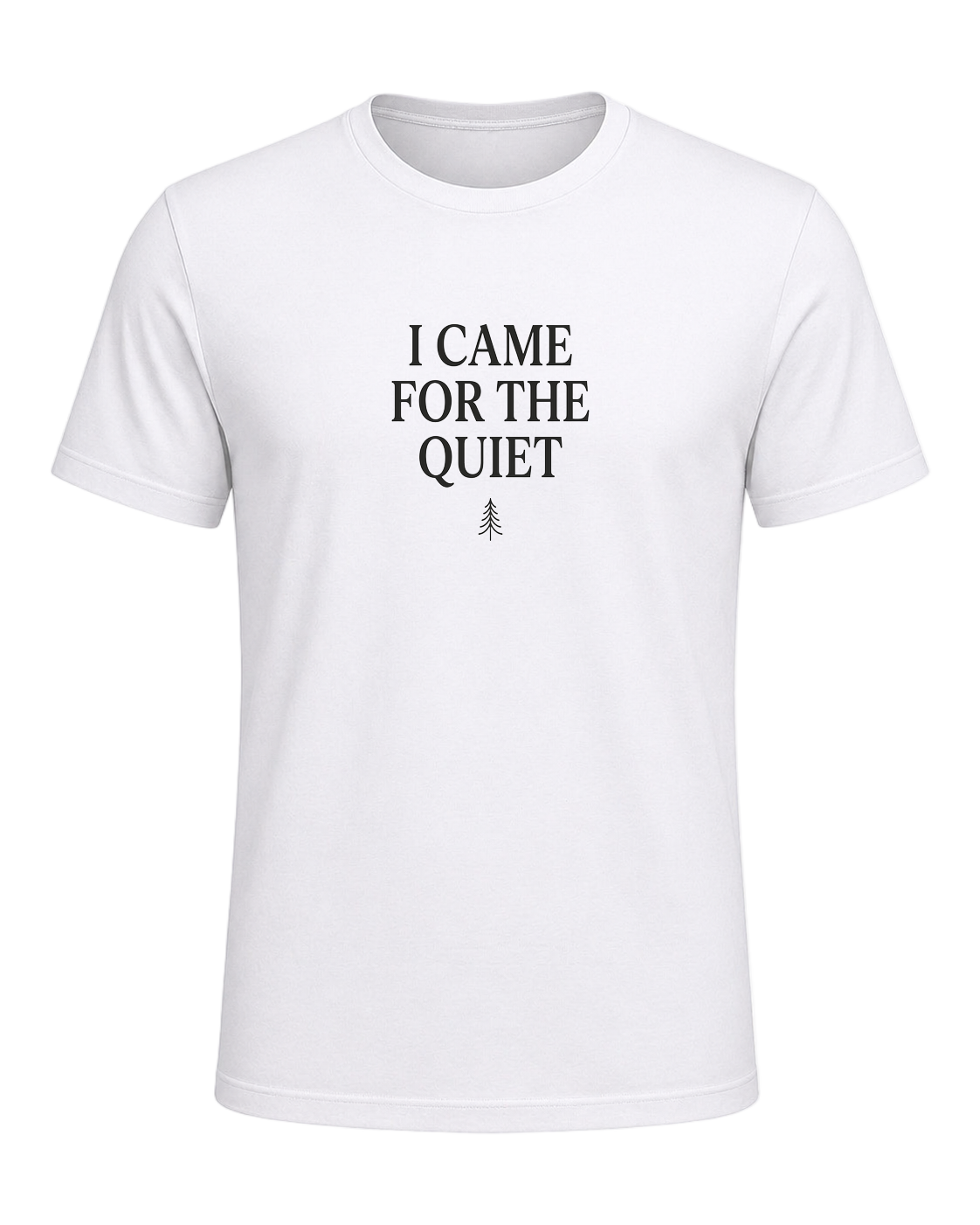 I CAME FOR THE QUIET — White
