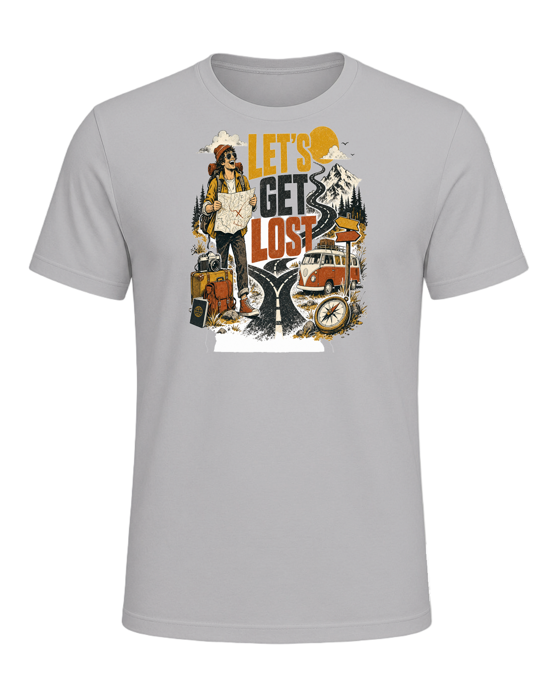 LET'S GET LOST — Athletic Heather