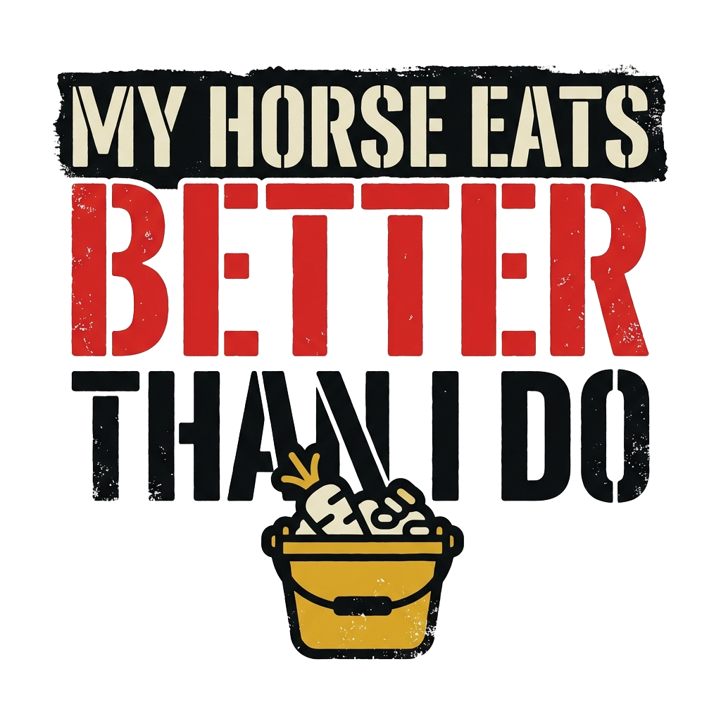 My Horse Eats Better Than I Do