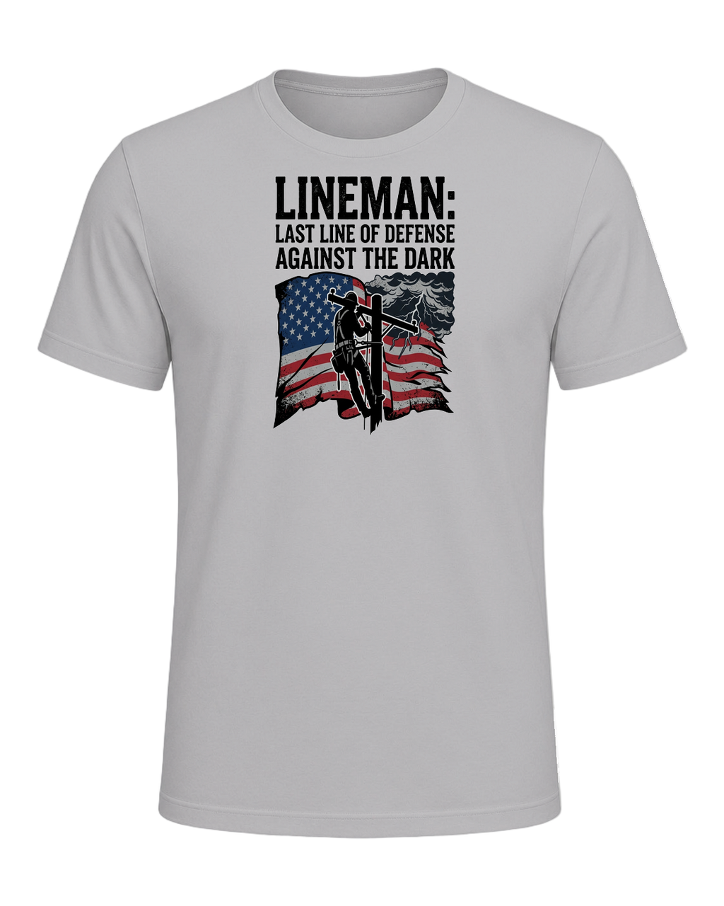 Lineman Power — Athletic Heather