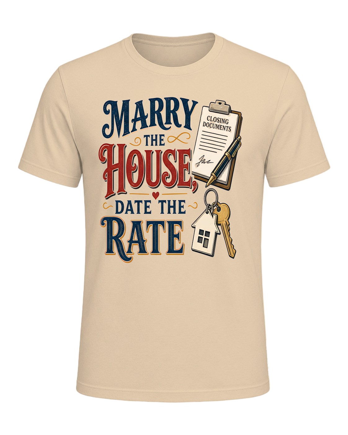 MARRY THE HOUSE, DATE THE RATE — Soft Cream