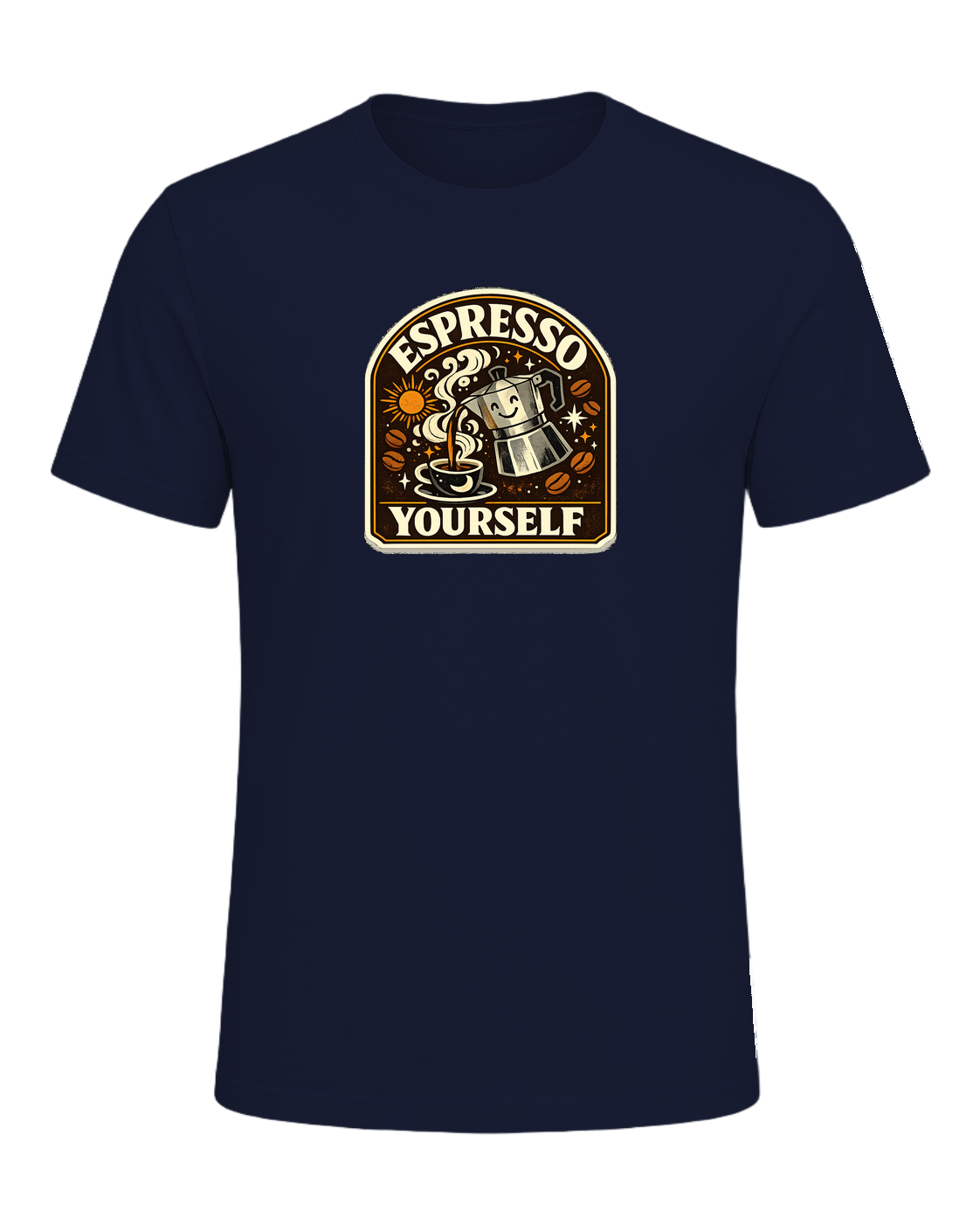 Espresso Yourself Tee — Navy