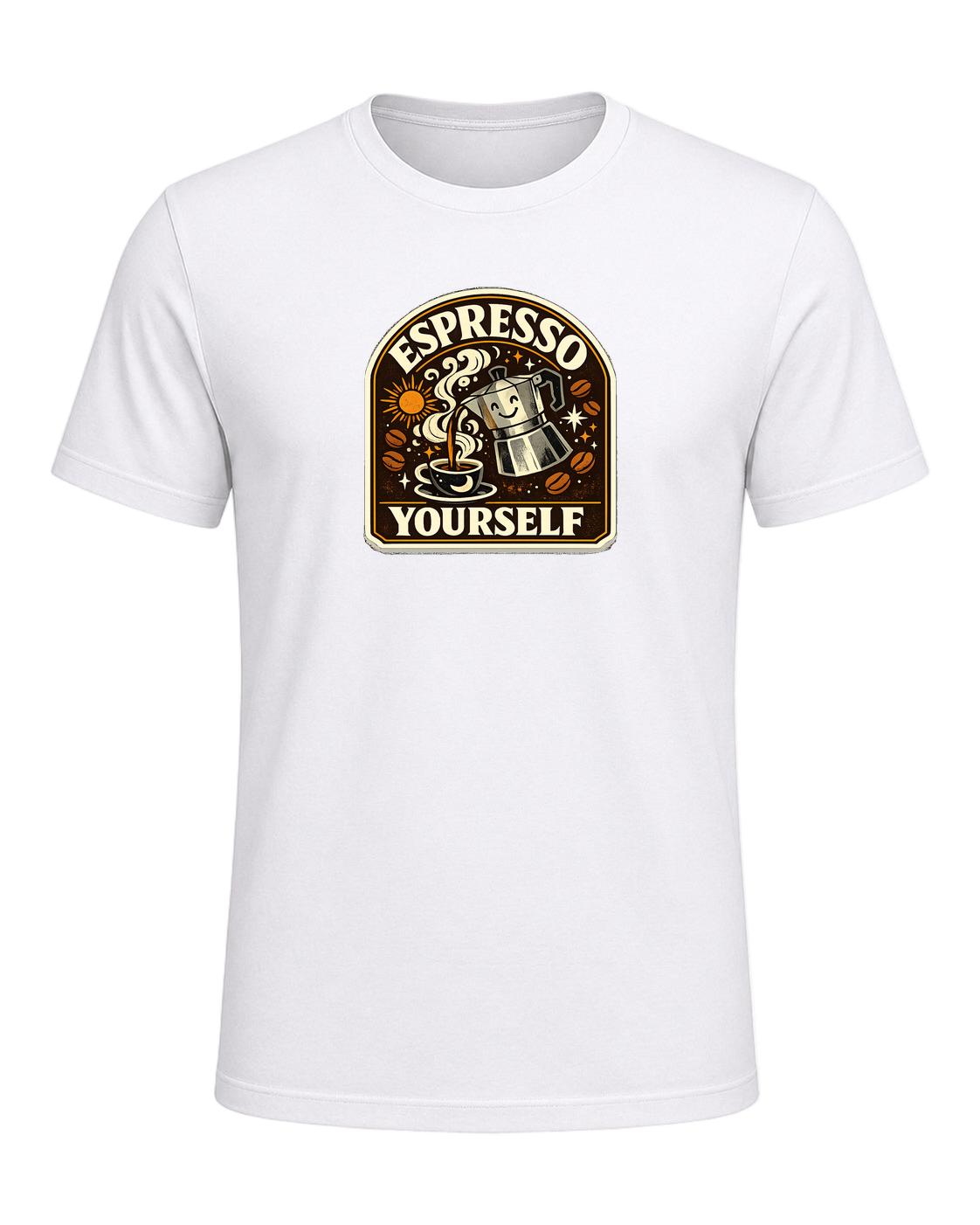 Espresso Yourself Tee — White