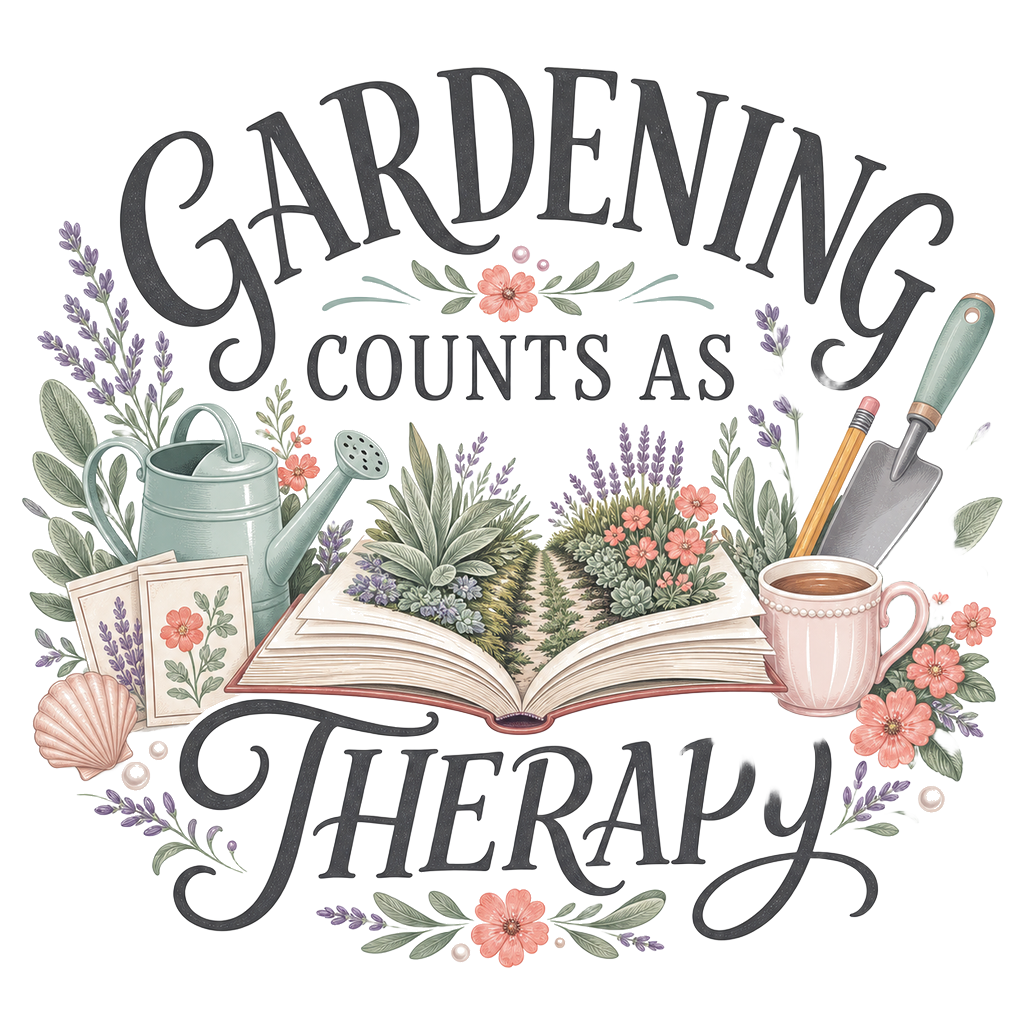 GARDENING COUNTS AS THERAPY