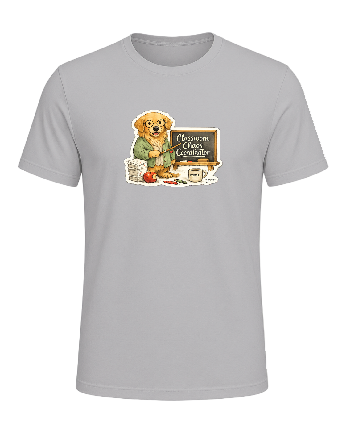 Classroom Chaos Coordinator Tee — Athletic Heather