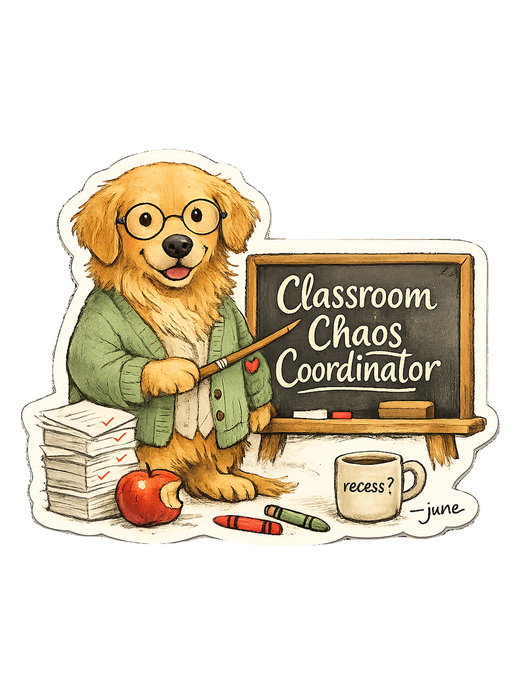 Classroom Chaos Coordinator Tee