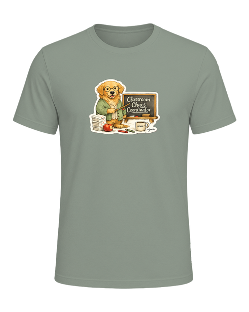 Classroom Chaos Coordinator Tee — Sage