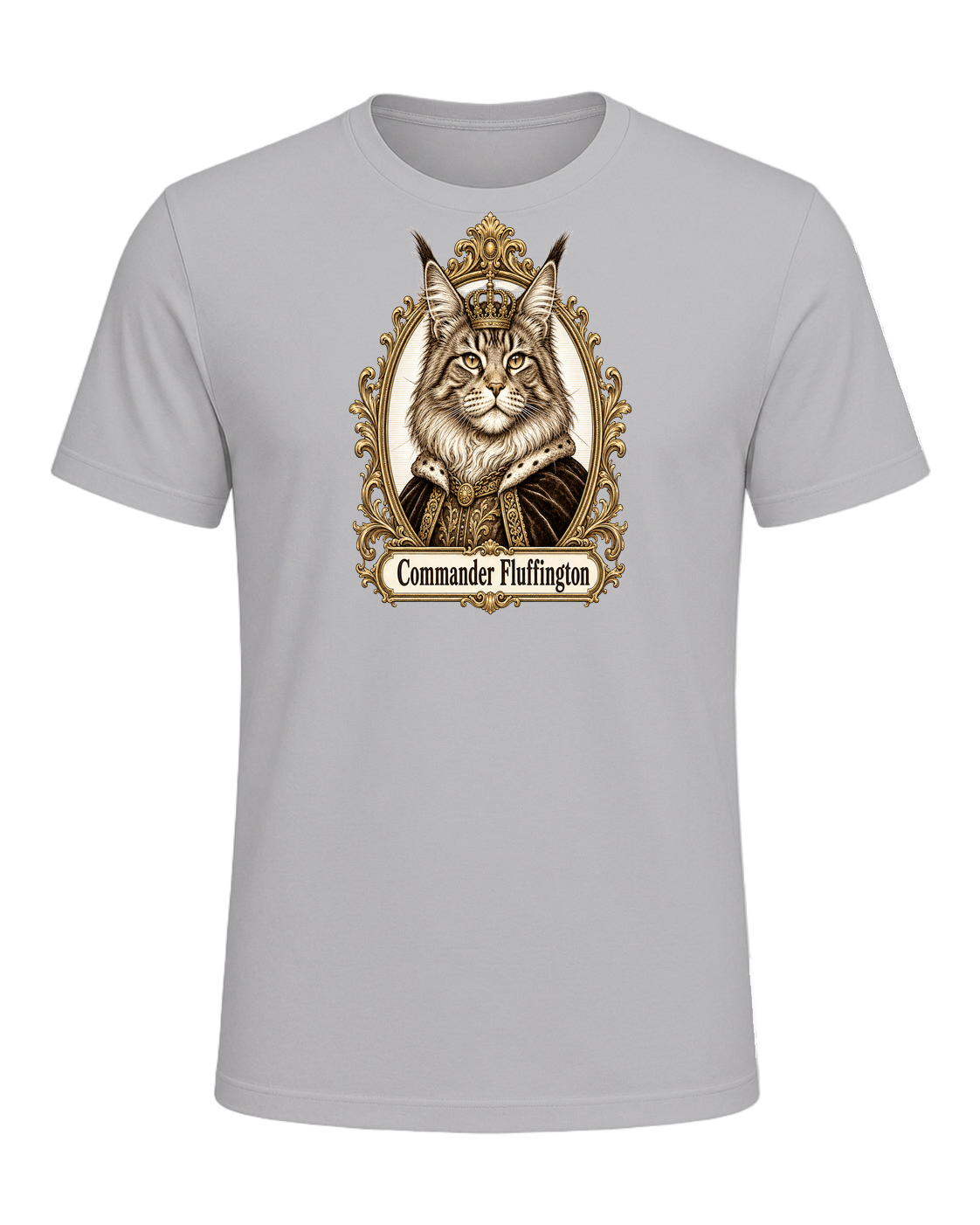 Maine Coon Royalty — Athletic Heather