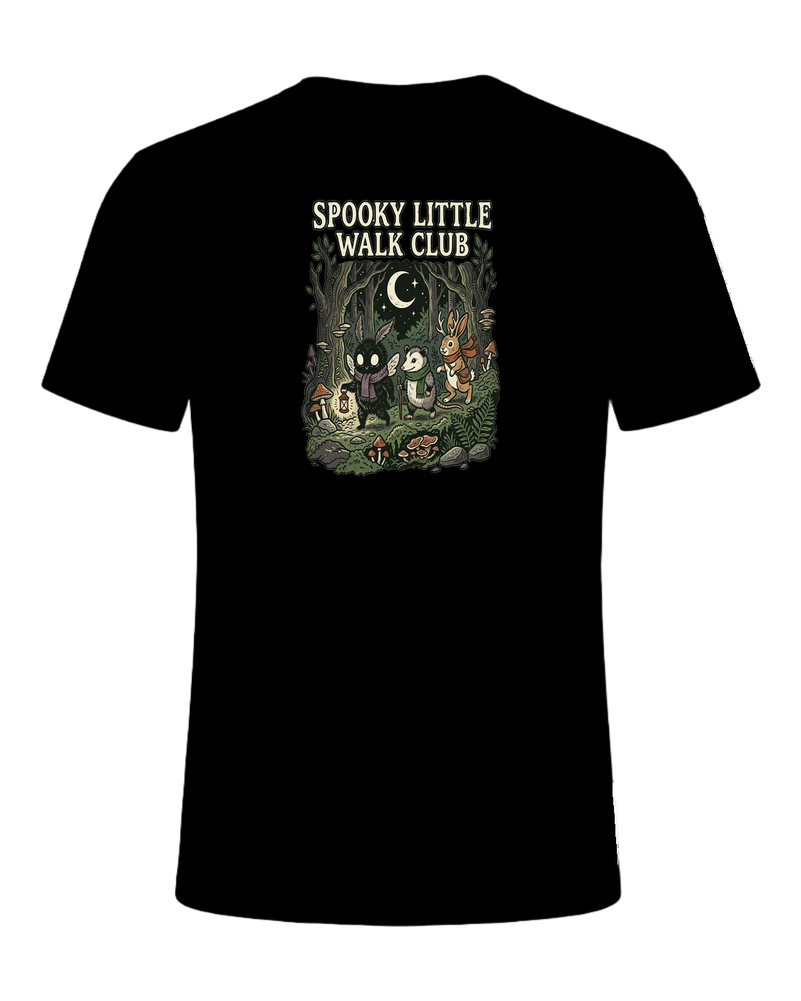 SPOOKY LITTLE WALK CLUB — Black