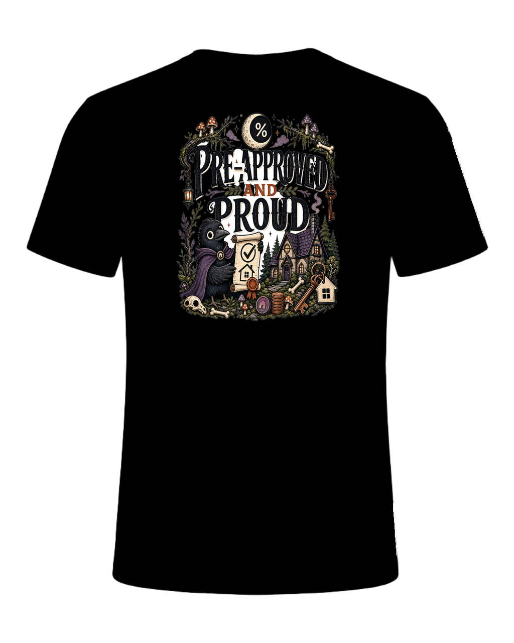 PRE-APPROVED AND PROUD — Black