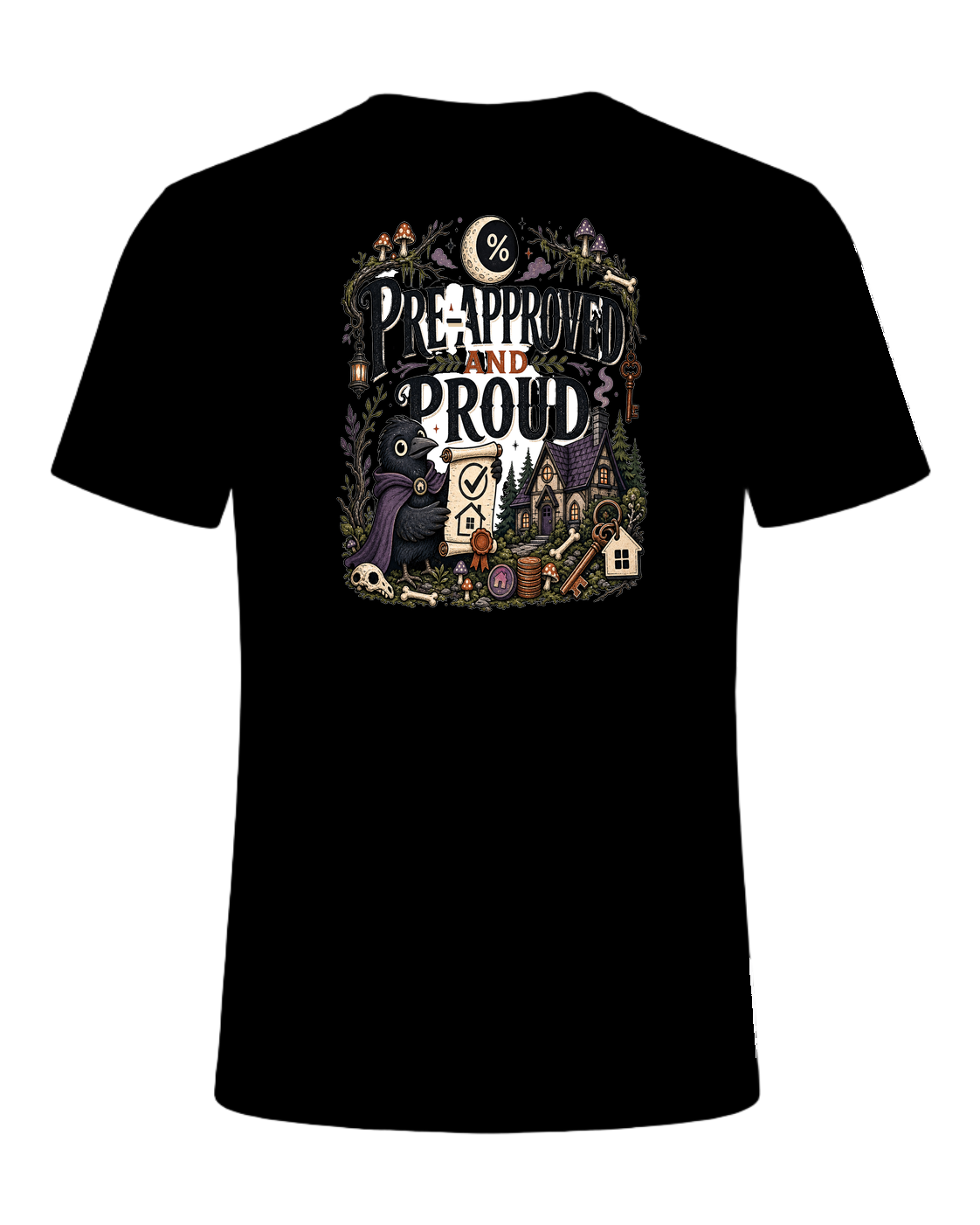 PRE-APPROVED AND PROUD — Black
